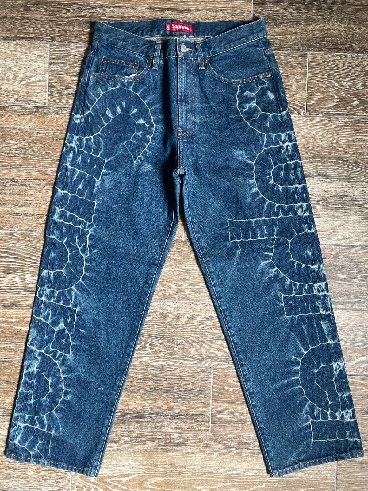 【バーバリー】 Supreme Shibori Loose Fit Jean 30 オンライン