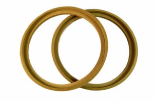 Audiopipe 6 Pair 10" MDF Speaker Ring Recess With Bezel Mounting Spacer 12 Pcs