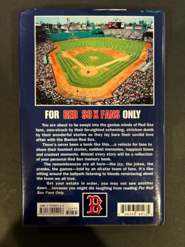 For Red Sox Fans Only (Hardcover)-by Rich Wolfe-Boston-Fenway Park-Like New - Picture 3 of 8