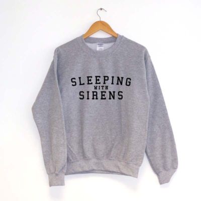 SWEATSHIRT JUMPER inspired by band SLEEPING WITH SIRENS SWEATER