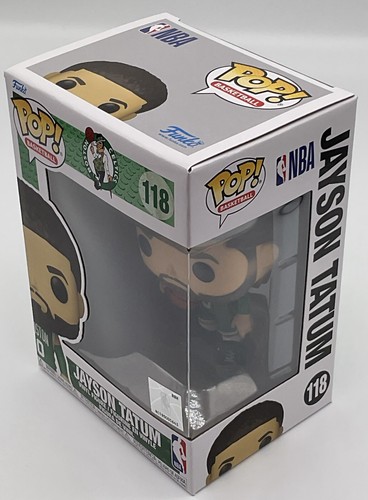 Jayson Tatum Pop #118 Boston Celtics Funko Basketball NBA 2021 - Picture 9 of 10