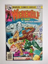Marvel Comics Werewolf By Night #39 1st Meeting/Team-Up with Brother Voodoo VF