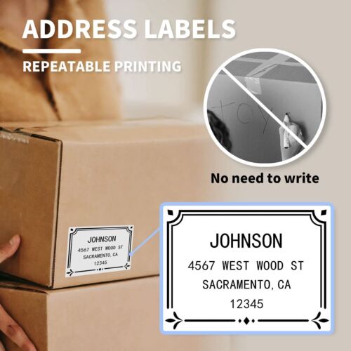 Phomemo M110 Mini Portable Thermal Label Printer Self-Adhesive Label Maker - Picture 9 of 9