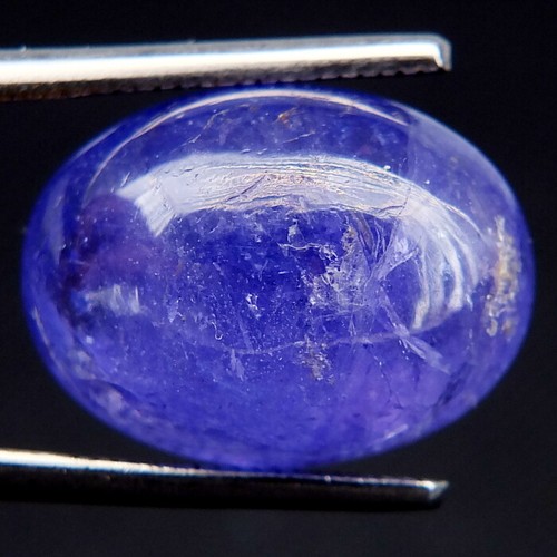 SHOLA Echt 11,87 Ct Natürlicher Violett Blau Tansanit aus Tansania, Tanzanite - Bild 1 von 2