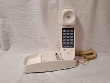 AT T Trimline 210 Corded Phone - White Vintage Trimline Wall Mount Phone
