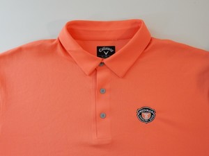 camisa polo naranja