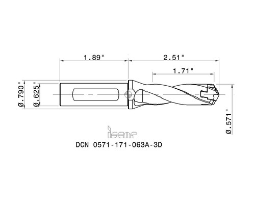 ISCAR Sumocham DCN 0571-171-063A-3D 3202459 - Bild 3 von 7