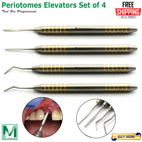 Dental Cryer Root Elevators Luxating Set Oral Surgery Tooth Extraction loosening - Picture 34 of 34