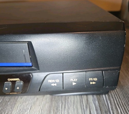 Panasonic PV-945H VCR VHS Player Black 4 head HiFi Omnivision Tested Blue Line - Picture 5 of 15