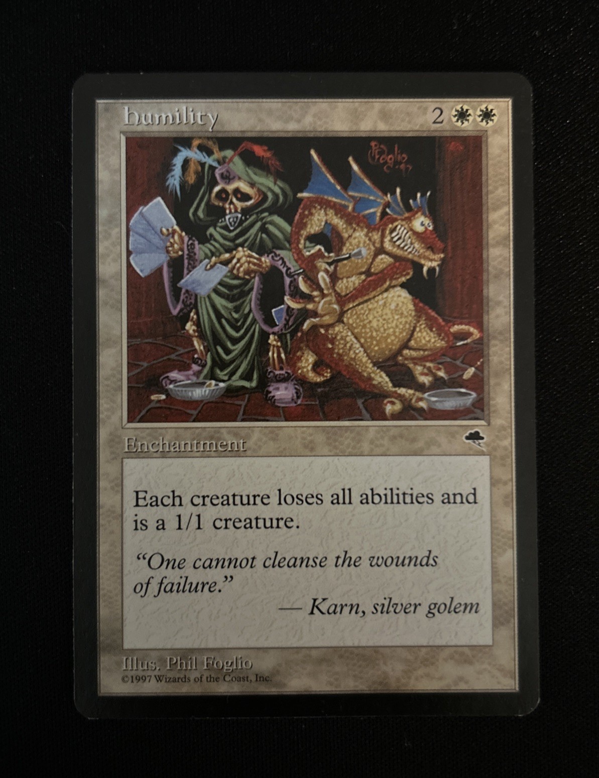 Magic the Gathering MTG Humility - Tempest LP