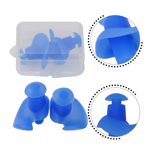 Perfekte Passform für Schwimmer Silikon Ohrstöpsel Spiralform Wasserabweisend - Bild 8 von 59