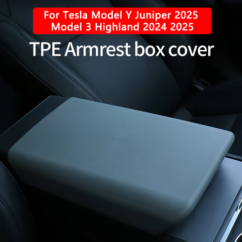 Suitable for the Tesla For Model 3/Y 23-25 center console armrest cover - Picture 2 of 5