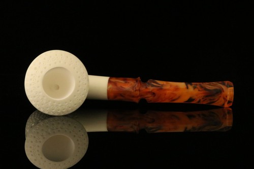 Designers Lattice Calabash Block Meerschaumpfeife mit bestücktem Koffer M1748 - Bild 4 von 7