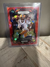 2024 Panini Prizm Draft Picks - Jayden Daniels #108 Red Ice Prizm (RC)
