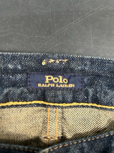 Jeans Polo Ralph Lauren uomo The Hampton relaxed gamba dritta blu 36x34 nuovi con etichette - Foto 3 di 19
