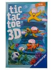 Ravensburger Tic Tac Toe 3D Brettspiel Fisch Motiv Kinder Familienspiel ab 6
