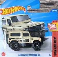 Land Rover Defender 90 - Hot Wheels 2025 - Then And Now - Neu Ovp