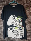 Vintage XBOX 360 Controllers Tee Black T-Shirt Short Sleeve Size Large