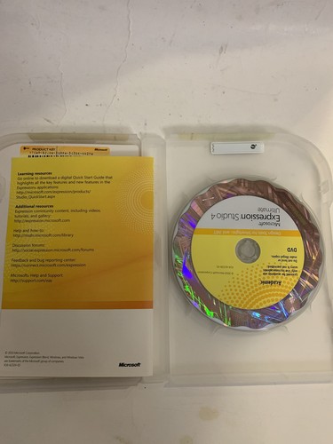 Microsoft Expression Studio 4 Web Professional upgrade - Includes Serial Number - Picture 3 of 4