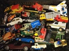 ORIGINAL VINTAGE DIECAST TOY JOB LOT CORGI MATCHBOX & OTHERS CARS VANS etc