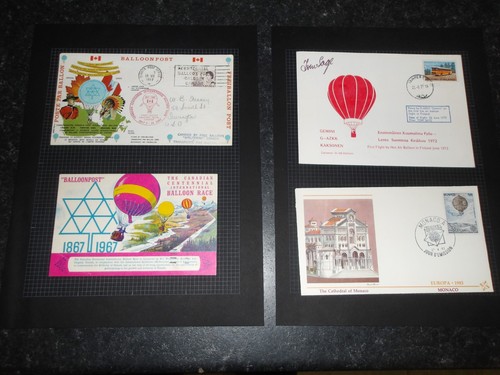 29 PÁGINAS DE = SELLOS RELACIONADOS CON GLOBOS, ETC = VER TODA LA FOTO PARA OBTENER INFORMACIÓN = como nuevo + usado - Imagen 15 de 16