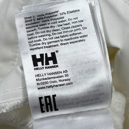 Helly Hansen Bellissimo White Winter Snow Ski Lined Pants Womens Large L W32 L32 - Picture 15 of 21