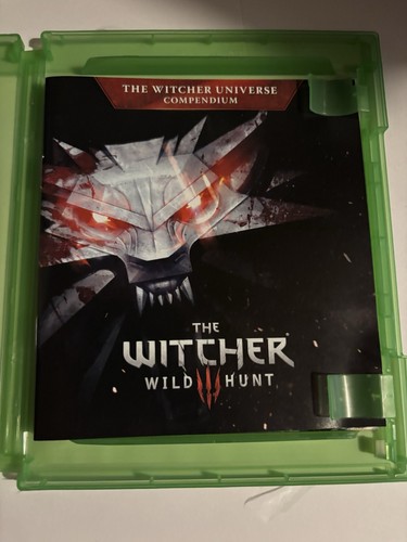 The Witcher III 3 Wild Hunt Microsoft Xbox One w/Manual Map - Picture 5 of 8