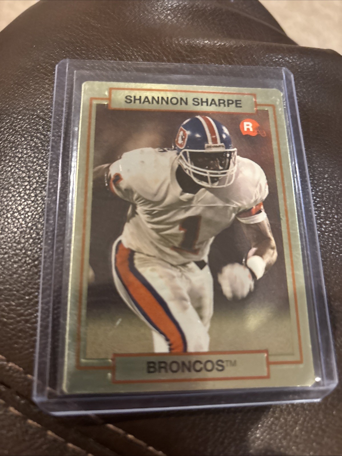 1990 Action Packed Rookie Update - Shannon Sharpe #46 (RC)