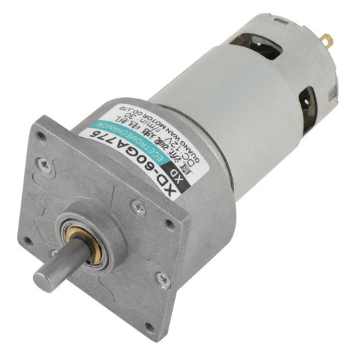 DC Gear Motor 12V, 35W Mini Metal Speed Adjustable Large Motor CW/CCW12v 30rpm - Bild 2 von 10