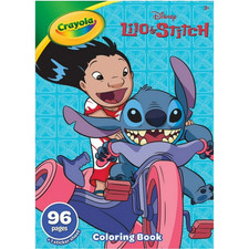 Crayola 96pg Coloring Book w/Sticker Sheet, Lilo  Stitch