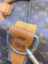 LOUIS VUITTON Keepall Bandouliere 60 Monogram Canvas PVC Brown Tophandlebag LV