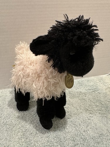 Aurora Miyoni Tots Black Sheep Lamb Plush 7” Realistic Farm Stuffed Toy - Picture 2 of 7