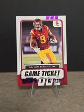 2021 Panini Contenders Draft Picks - JuJu Smith-Schuster #90 Game Ticket Purple