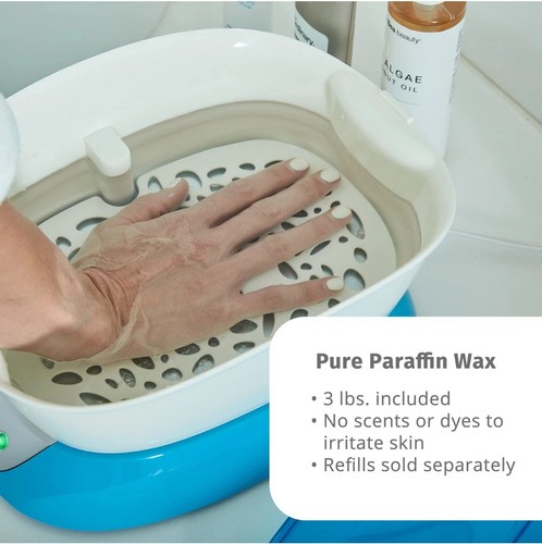 Homedics Paraffin Wax Machine for Hands -Hypoallergenic Hot Wax Hand Therapy New - Picture 3 of 5