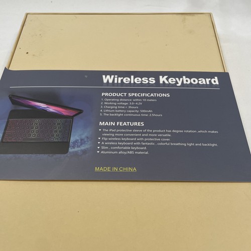 Smart Keyboard FDNus239 Pink for iPad 9 inch - Picture 11 of 12