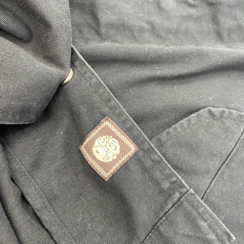 Pretty Green Parka Jacket Men’s Medium Black Hooded Mod Terrence Casual - Picture 13 of 14