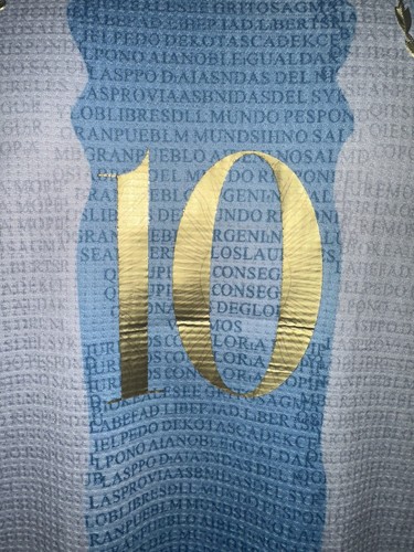 NWOT! Adidas Argentina Lionel Messi Commemorative 60th Maradona Men’s XL Jersey - Picture 8 of 13