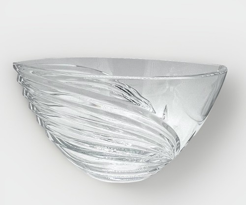 "Cuenco ovalado estrella caída cristal plomo completo Lenox de colección 10,25""" - Imagen 1 de 12