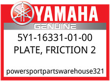 Yamaha OEM Part 5Y1-16331-01-00 PLATE, FRICTION 2