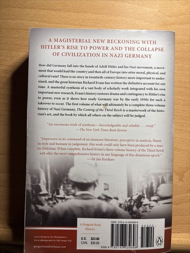 The Coming of the Third Reich Paperback Richard J. Evans, Like New - Bild 2 von 4