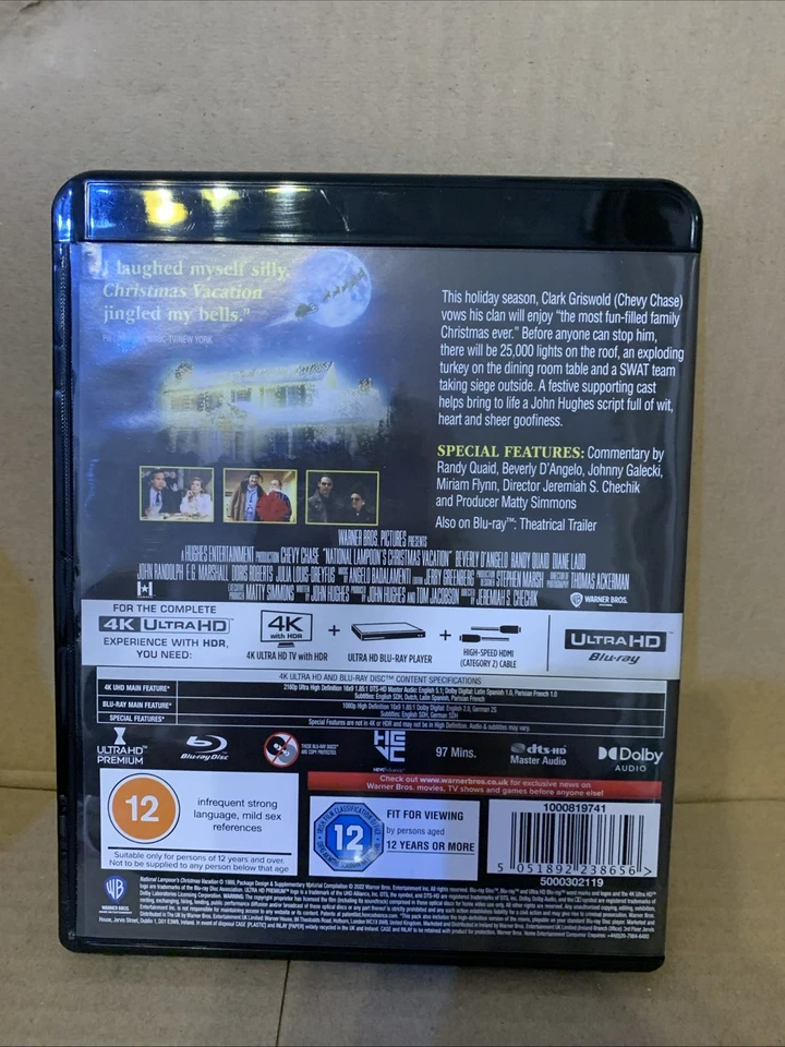 National Lampoon's Christmas Vacation [4K Ultra HD] [1989] [Blu-ray] [2022] - Image 2 of 3