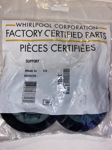 NEU im Paket Whirlpool Fabrik zertifiziert Teile Trockner Trommel Rollen 349241T