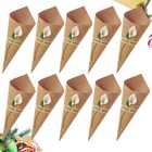  3 Count Blumenstrauß Bausatz Getrocknete Blumenverpackungspapier