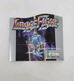 Image Fight Nintendo NES Game IREM 1990 Complete in Box CIB w/ Manual 