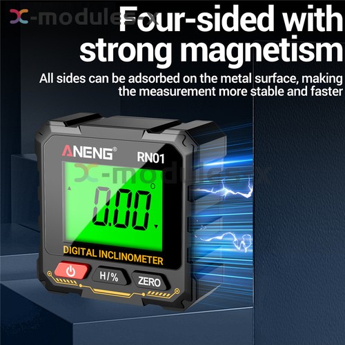 ANENG LCD Magnetic Digital Inclinometer Level Box Gauge Angle Finder Protractor - Picture 9 of 24