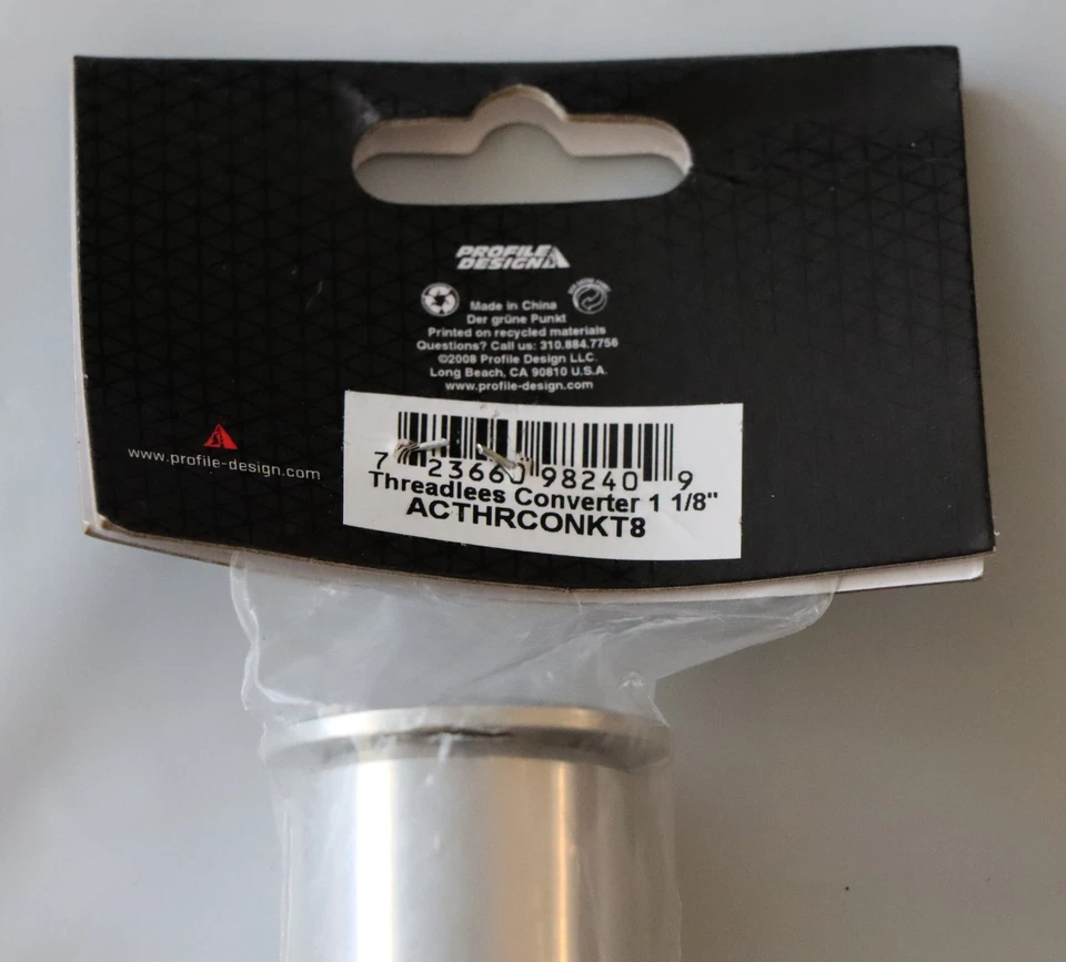 Profile Design Threaded Fork to Threadless Stem Converter (1-1/8" to 1-1/8") - Image 3 of 3