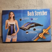 Back Stretcher for Lower Back Pain Relief, Back Cracking Device, Multi-Level