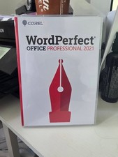 Corel WordPerfect Office Professional 2021 NEW SEALED PC Disc Full Office Suite