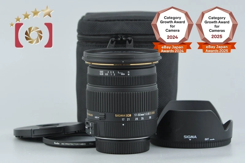 25+ Sigma Nikon F Camera Lenses 17-50mm Focal for sale | Updated