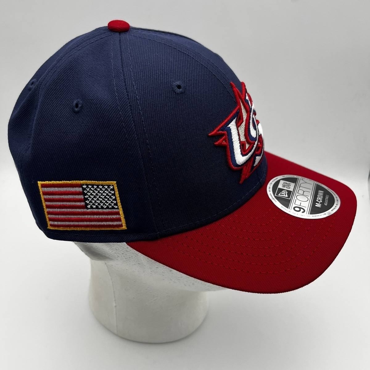 New Era 9FORTY M-CROWN Snapback Cap WBC USA 2026 World Baseball